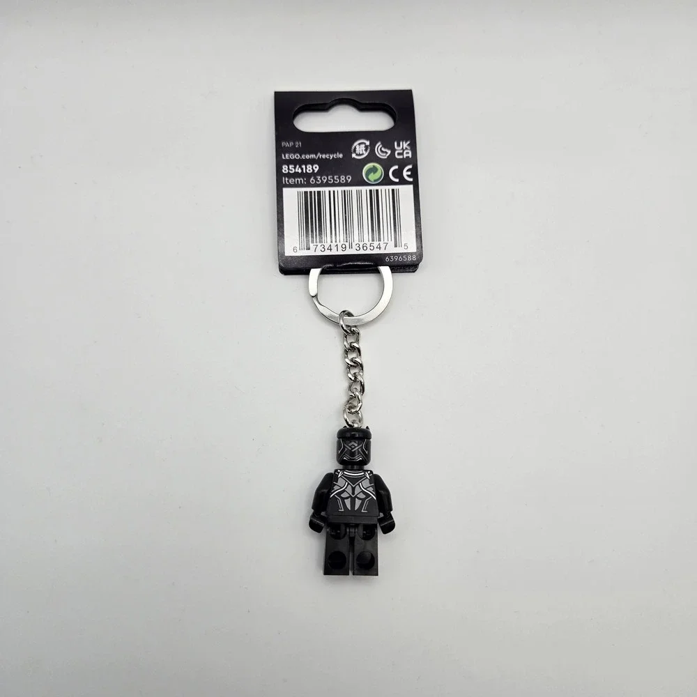 LEGO Marvel Black Panther Key Chain Keyring 854189 | NEW (NWT)